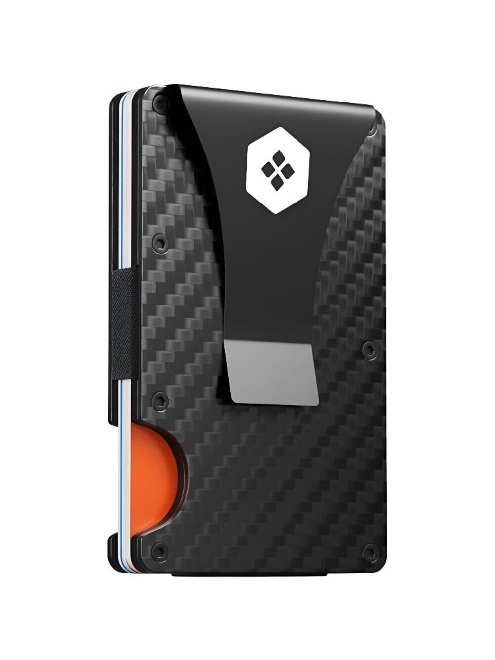 Minimalist Slim Wallet for Men - Carbon Fiber Wallets For Men RFID Blocking